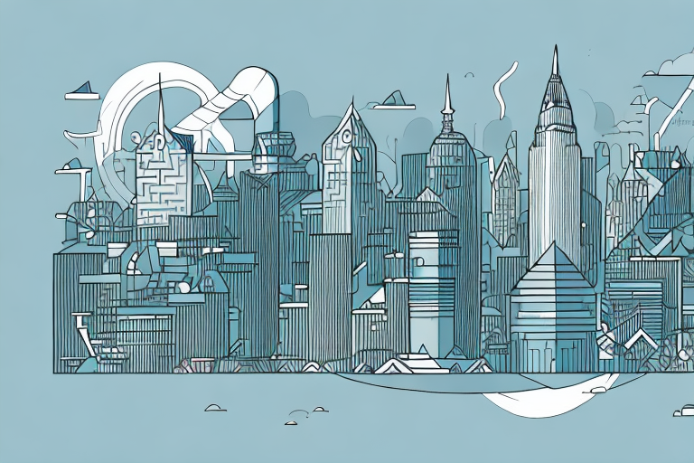 A mysterious cityscape with a hint of danger