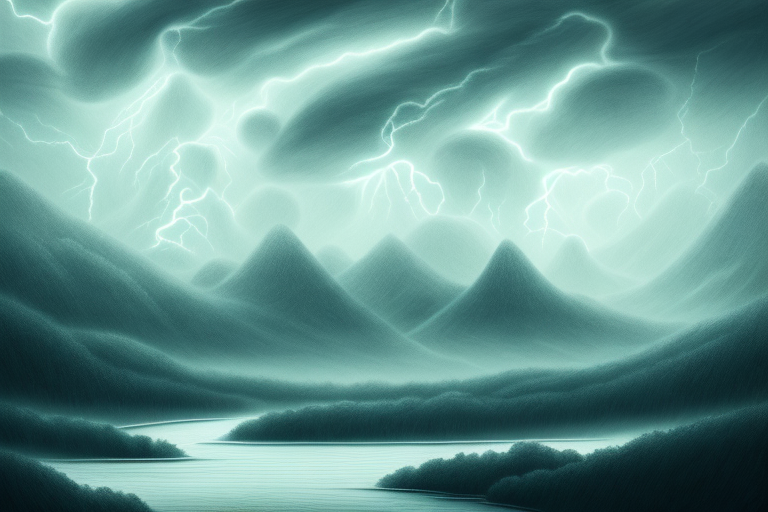 A mysterious and suspenseful landscape