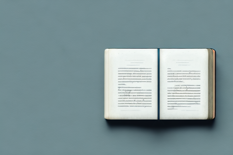 A mysterious book with a combination of dark and light colors