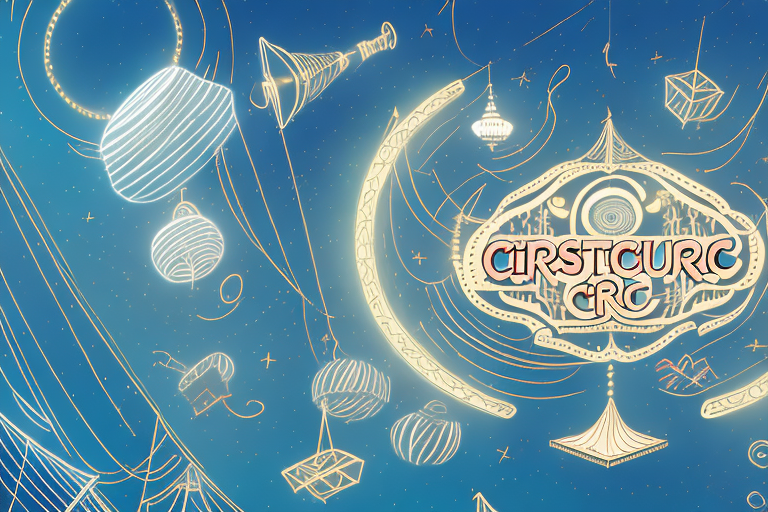 A night-time circus scene